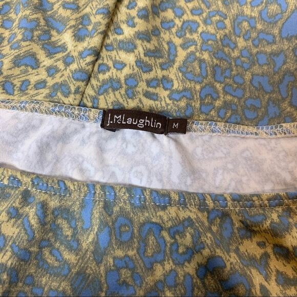 J. McLaughlin Catalina cloth leopard print dress sz M - Picture 6 of 6